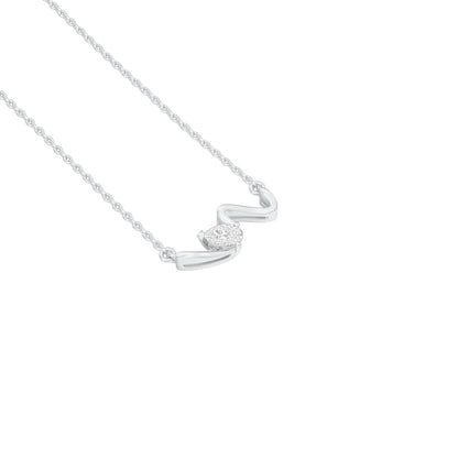 KI-PD00503-PE-025 18 KT / White Gold