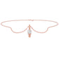 Pinpoint Glam Round Diamond Pendant 18 KT / Rose Gold