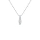 Pinpoint Glam Round Diamond Pendant 18 KT / White Gold