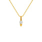 Pinpoint Glam Round Diamond Pendant 18 KT / Yellow Gold