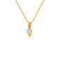 Pinpoint Glam Round Diamond Pendant 18 KT / Yellow Gold