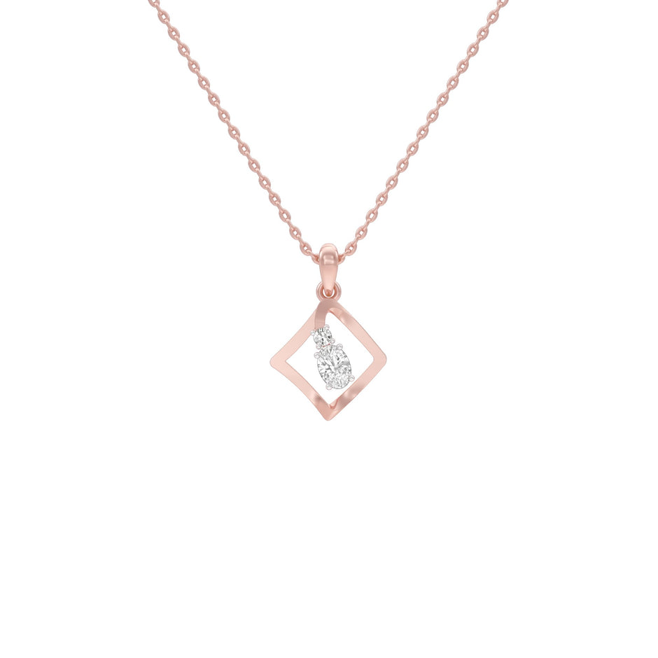 KI-PD00506-OV-025 18 KT / Rose Gold