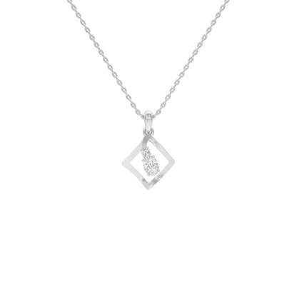 KI-PD00506-OV-025 18 KT / White Gold