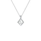 KI-PD00506-OV-025 18 KT / White Gold