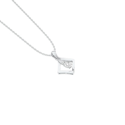 KI-PD00506-OV-025 18 KT / White Gold