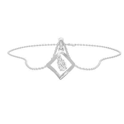 KI-PD00506-OV-025 18 KT / White Gold