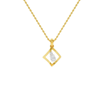 KI-PD00506-OV-025 18 KT / Yellow Gold