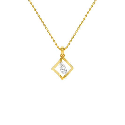 KI-PD00506-OV-025 18 KT / Yellow Gold