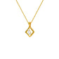 KI-PD00506-OV-025 18 KT / Yellow Gold
