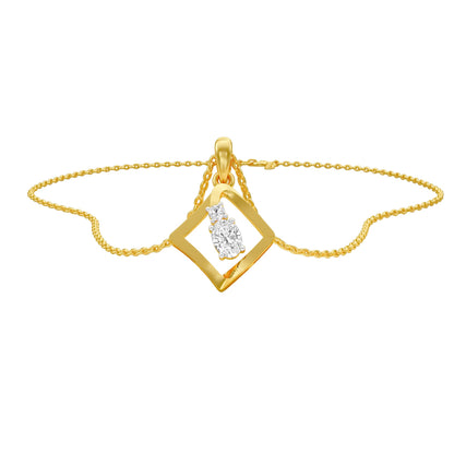KI-PD00506-OV-025 18 KT / Yellow Gold