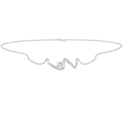 KI-PD00508-RB-025 18 KT / White Gold