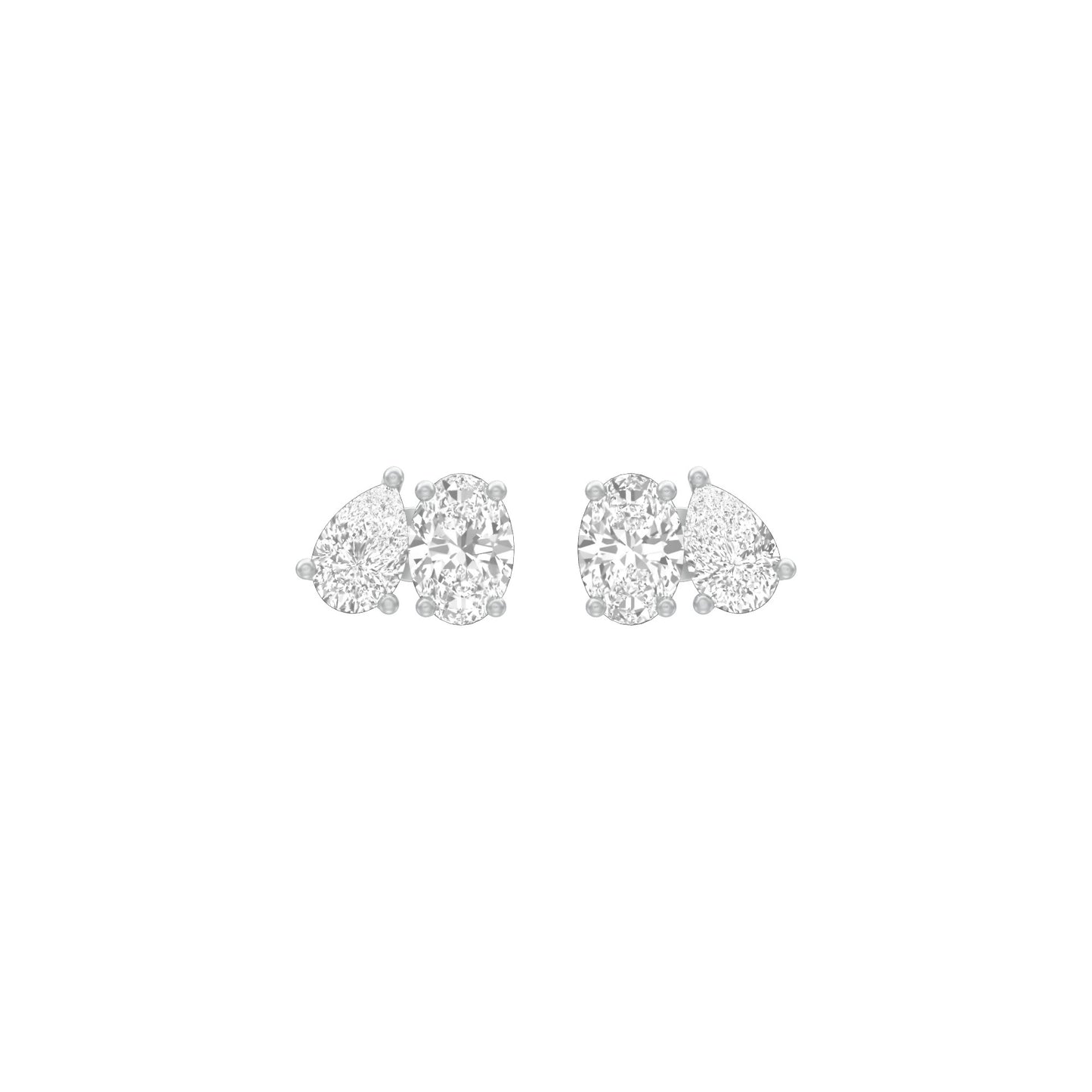 KI-PSE00017 18 KT / White Gold