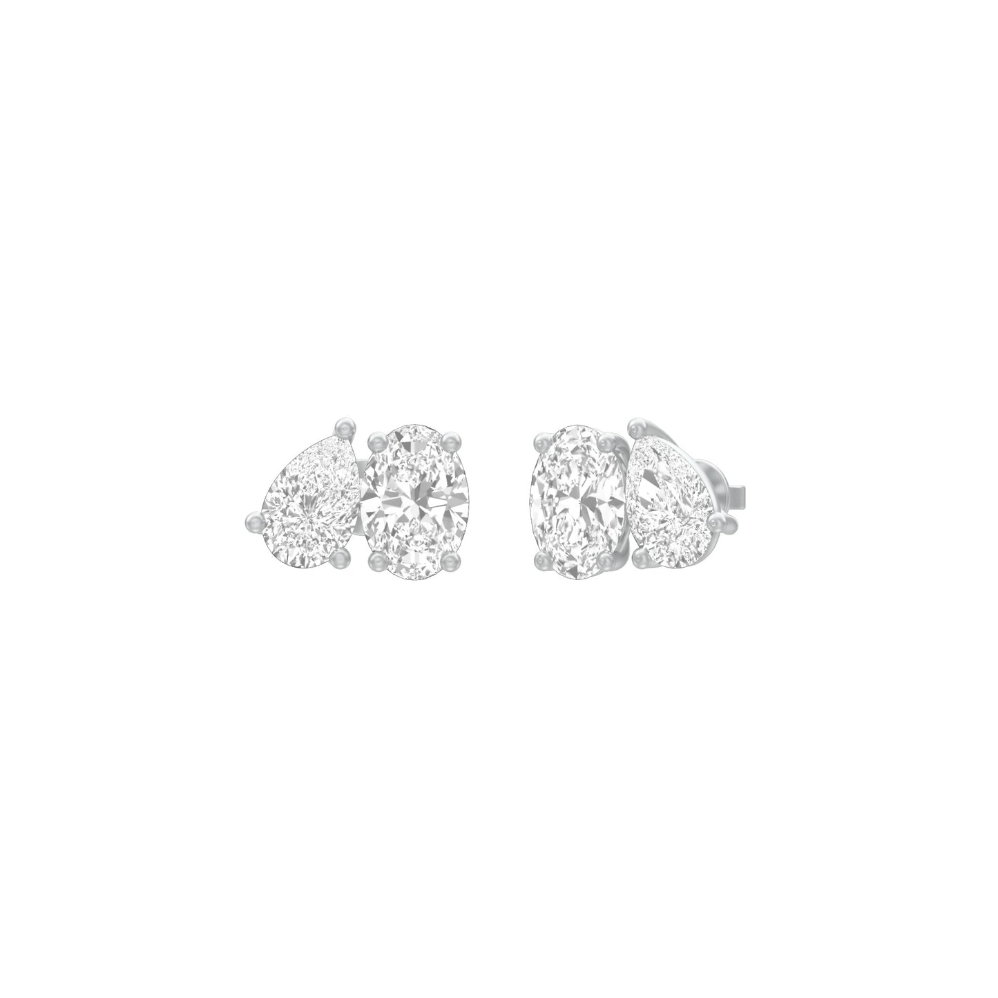 KI-PSE00017 18 KT / White Gold