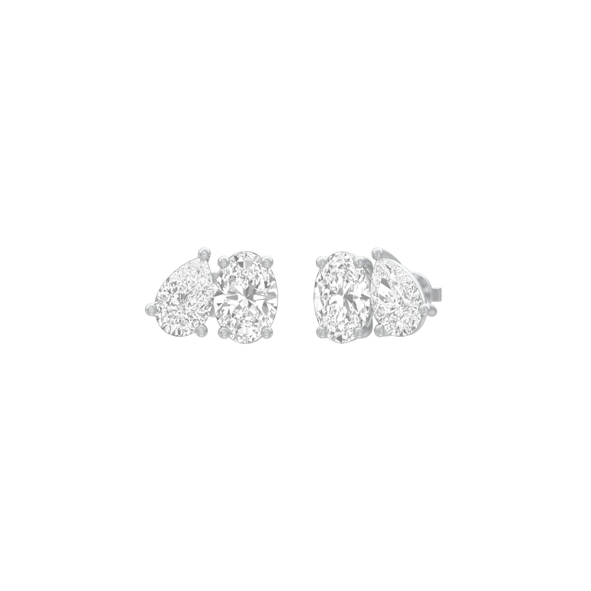 KI-PSE00017 18 KT / White Gold