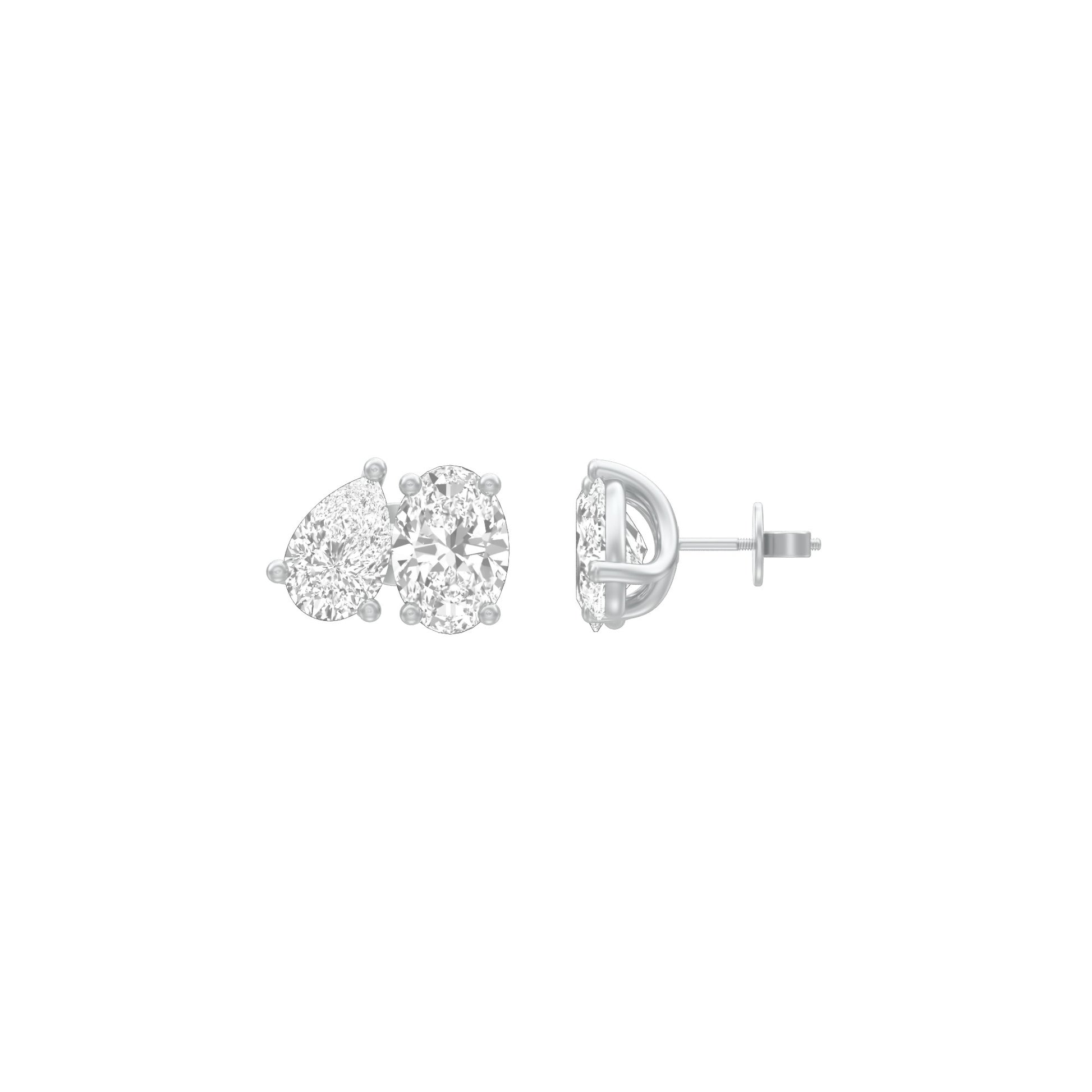 KI-PSE00017 18 KT / White Gold