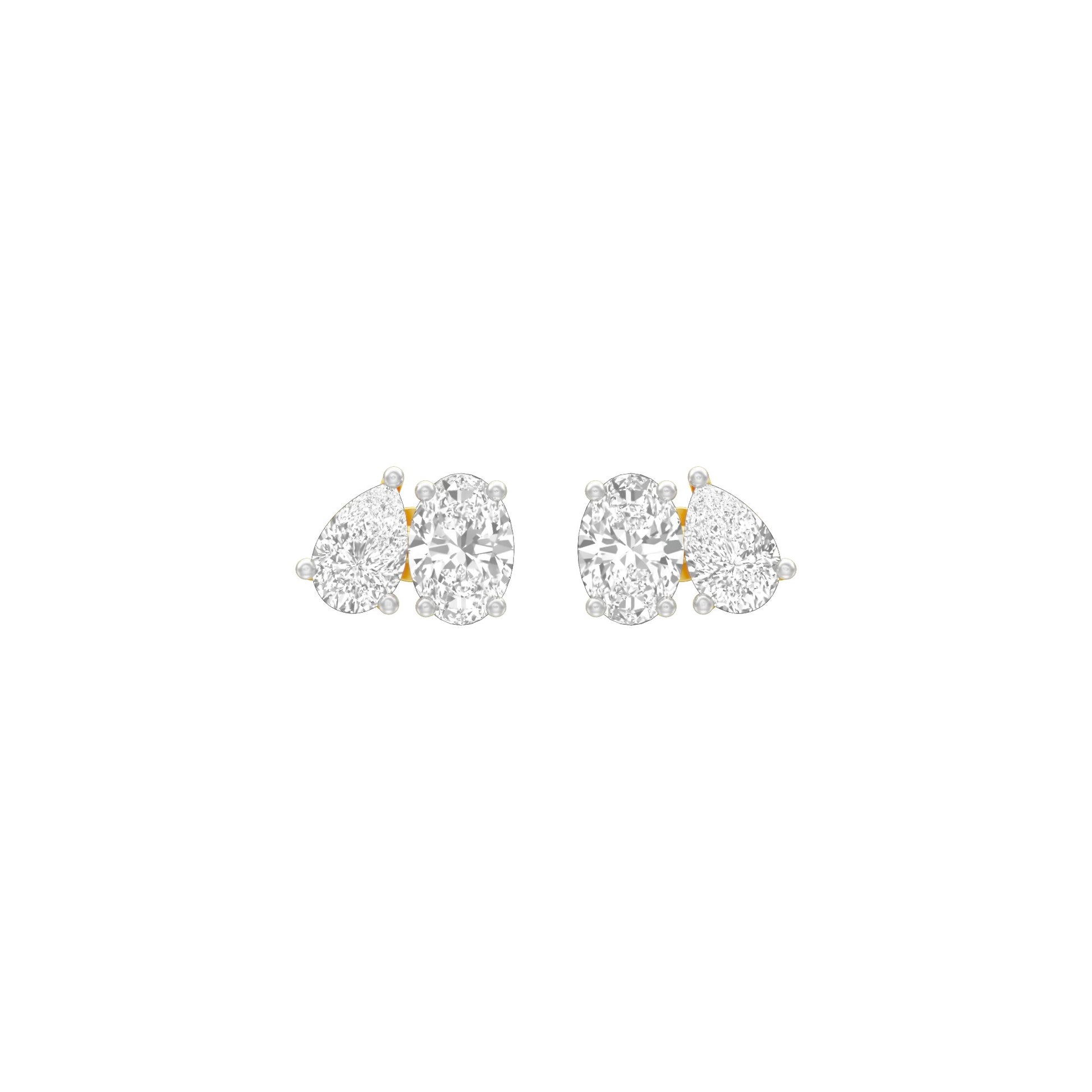 KI-PSE00017 18 KT / Yellow Gold