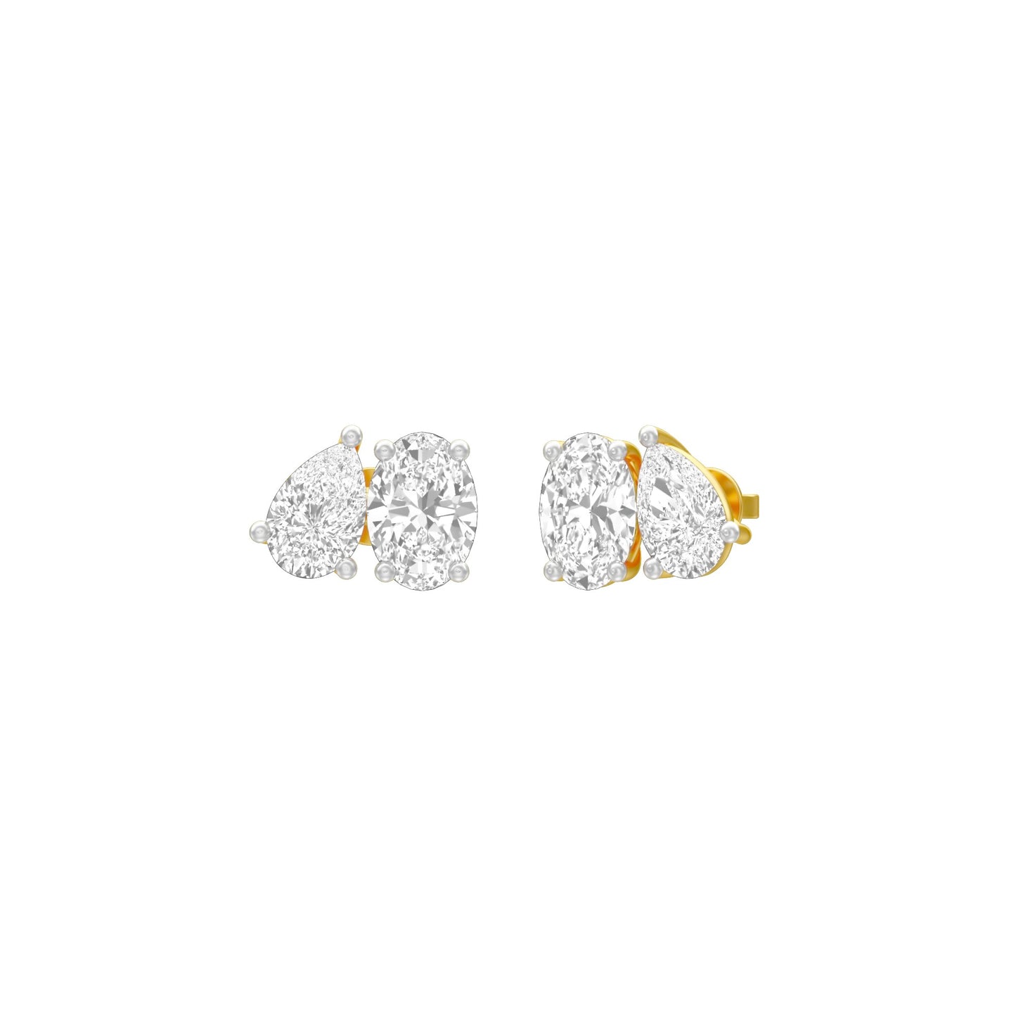 KI-PSE00017 18 KT / Yellow Gold
