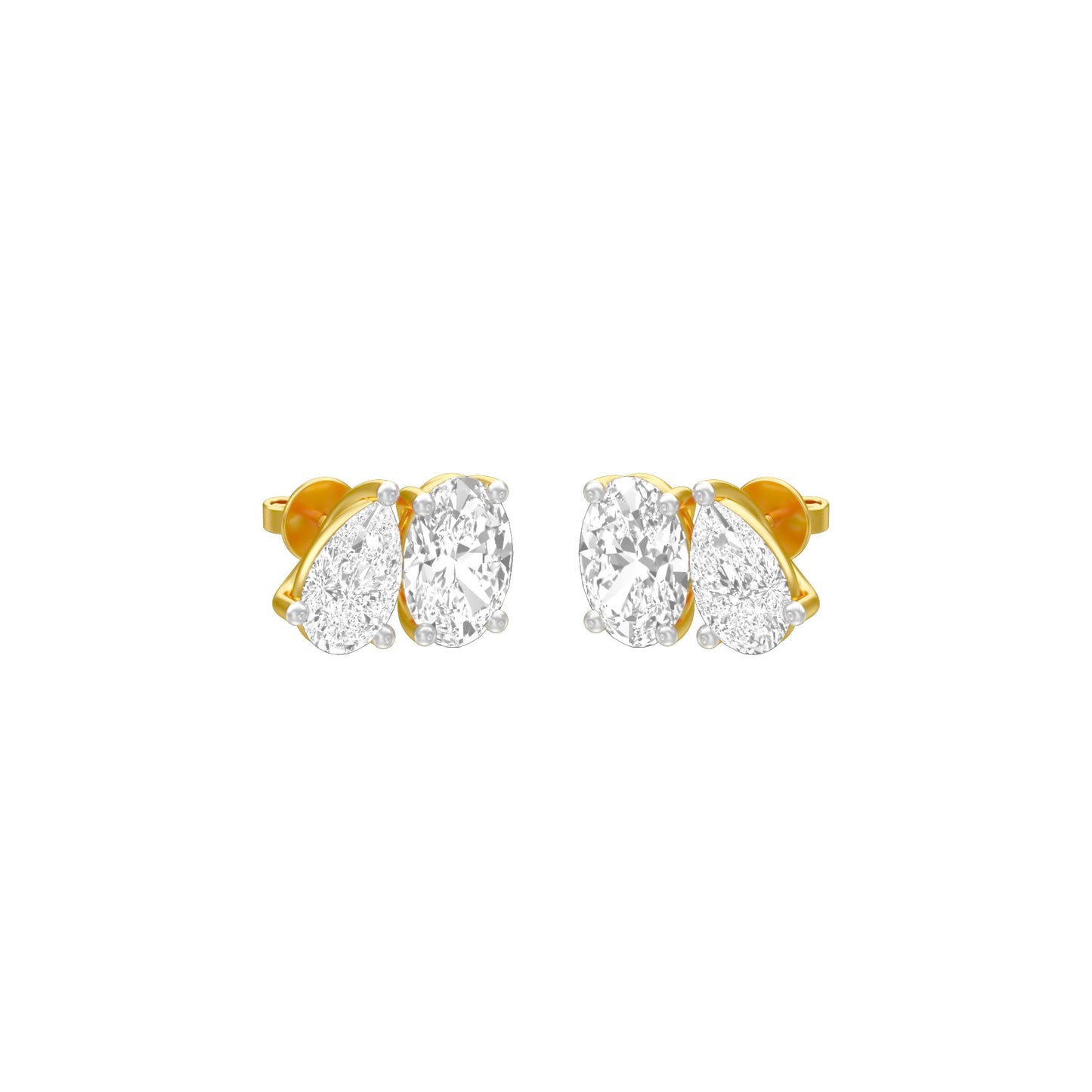 KI-PSE00017 18 KT / Yellow Gold