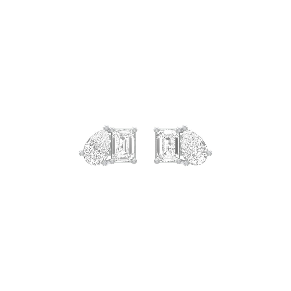 KI-PSE00075-A 18 KT / White Gold
