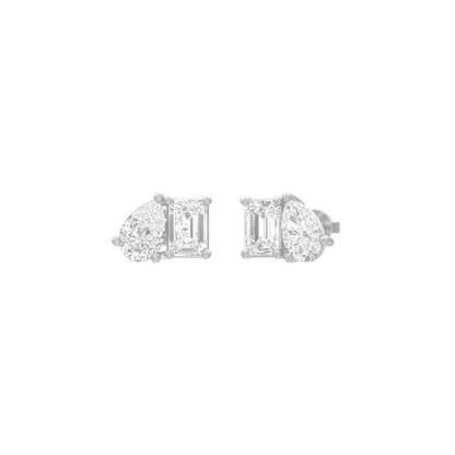 KI-PSE00075-A 18 KT / White Gold