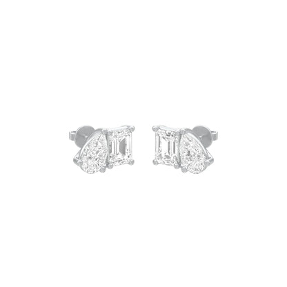 KI-PSE00075-A 18 KT / White Gold