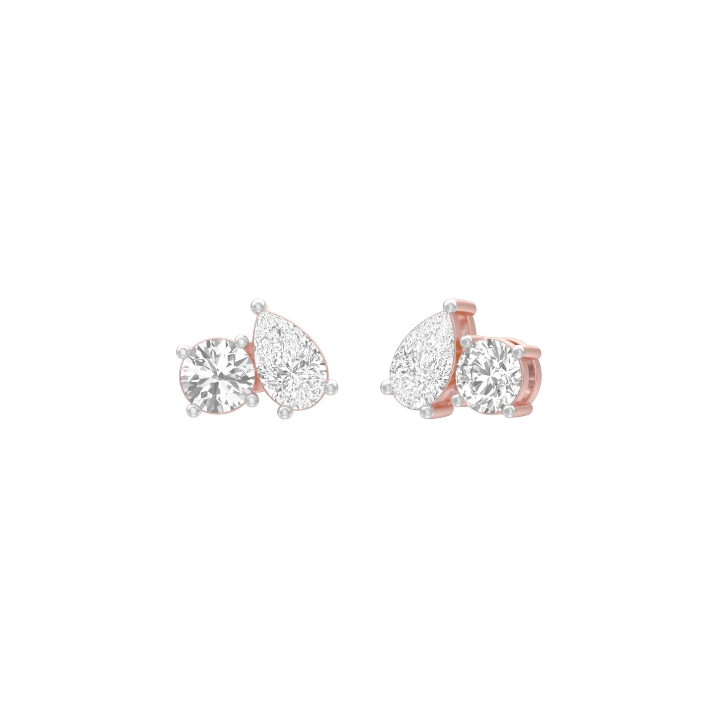 Dualite Diamond Tanmanya Earrings