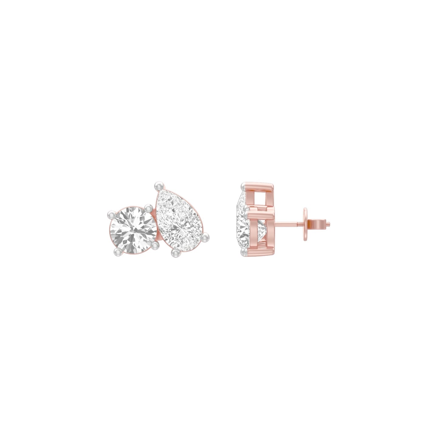 Dualite Diamond Tanmanya Earrings