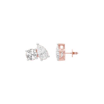 Dualite Diamond Tanmanya Earrings