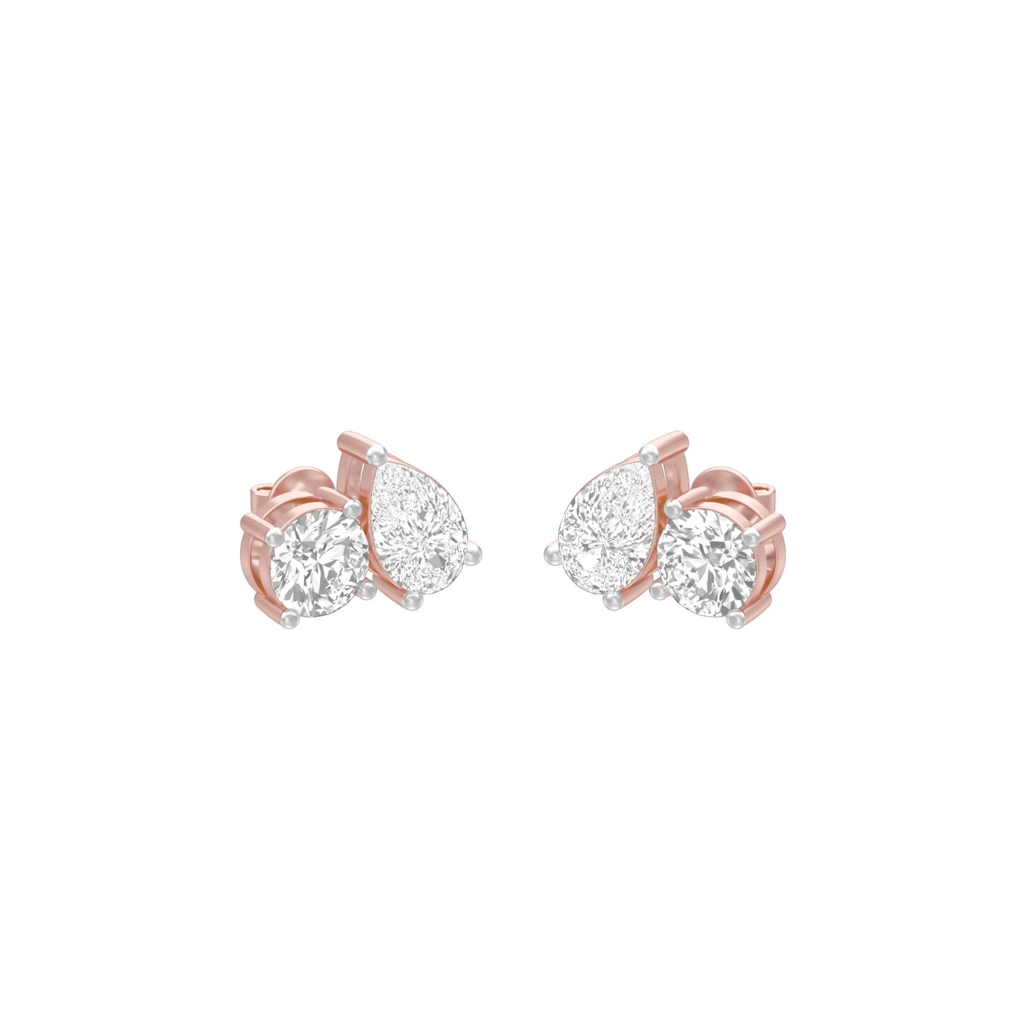 Dualite Diamond Tanmanya Earrings
