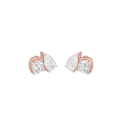 Dualite Diamond Tanmanya Earrings