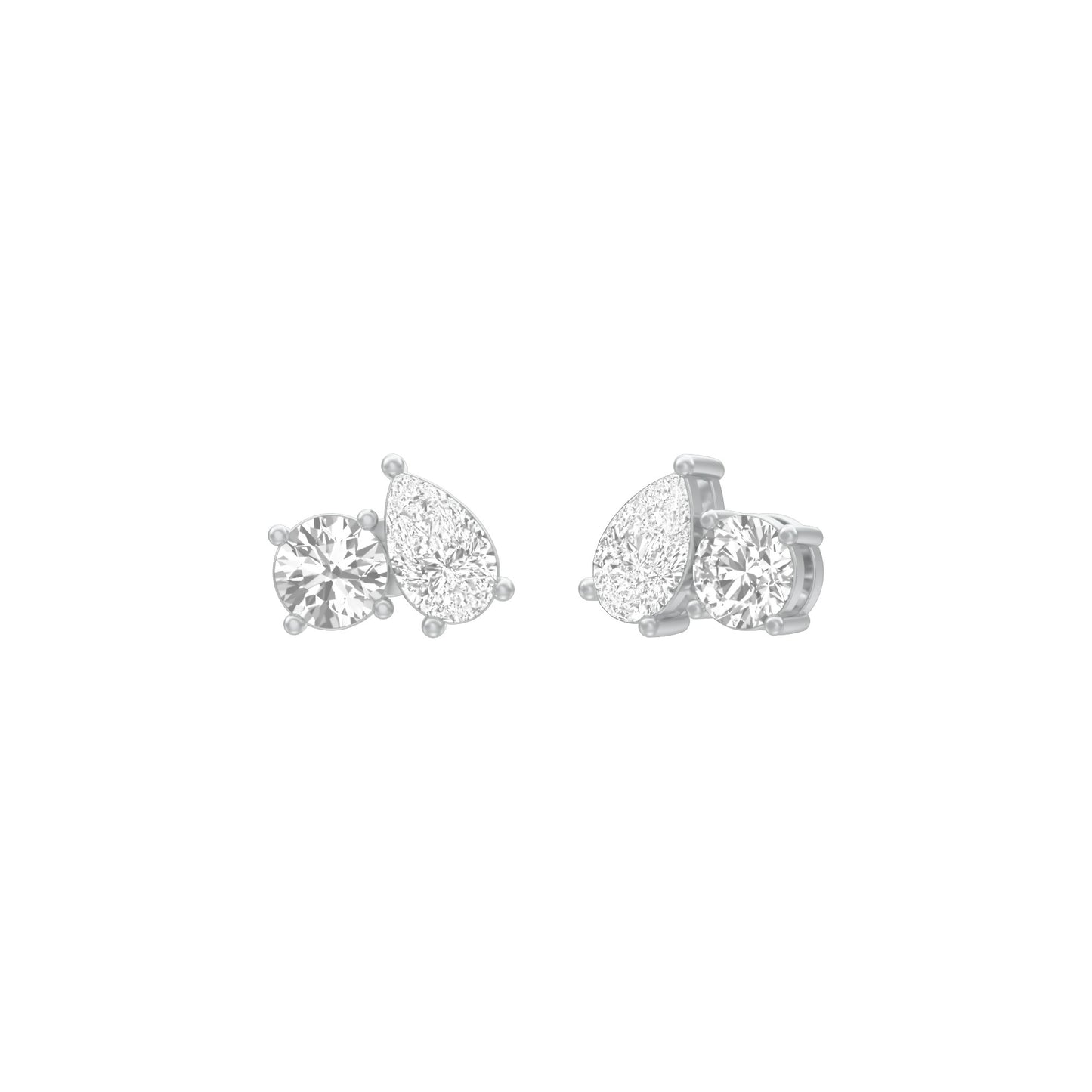 Dualite Diamond Tanmanya Earrings