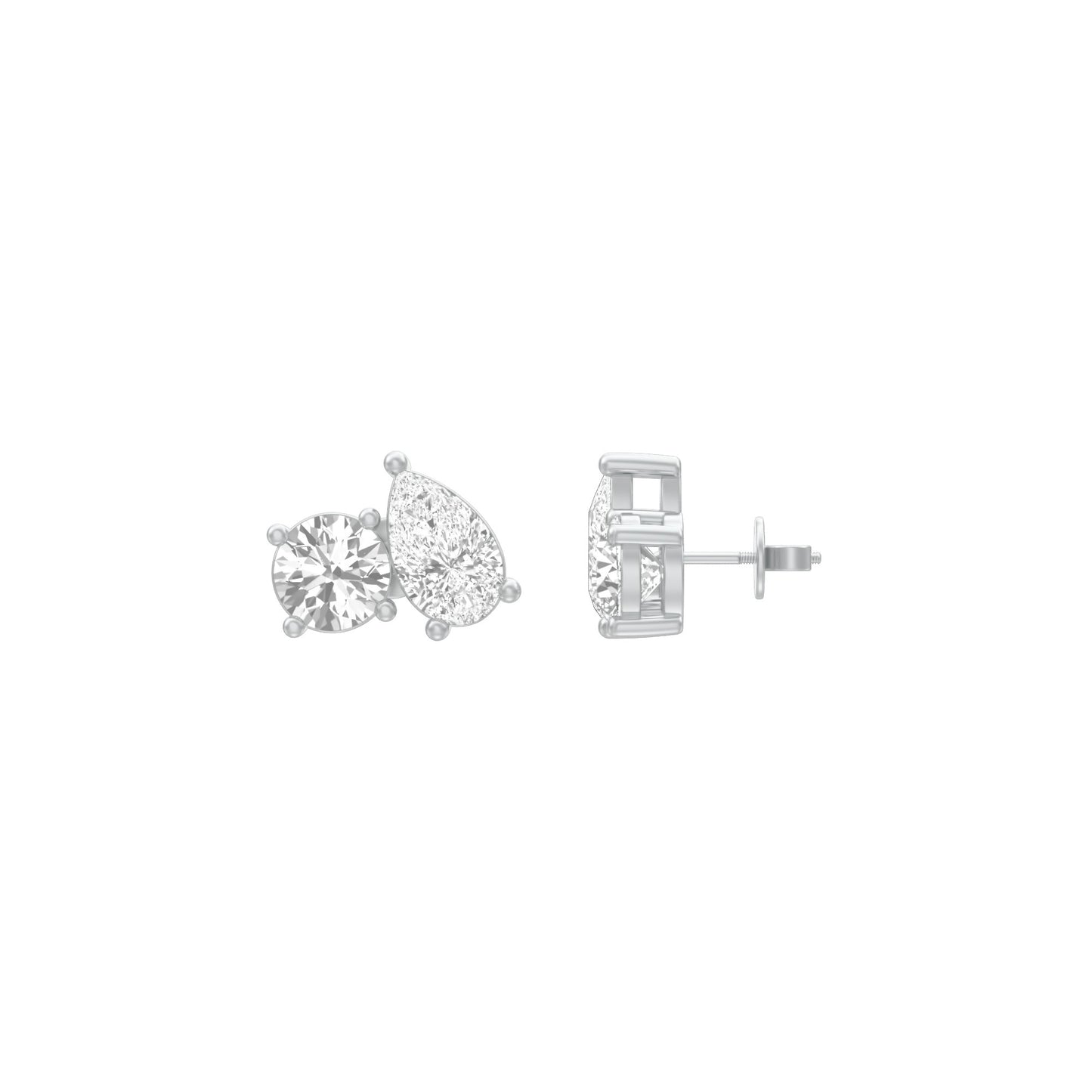 Dualite Diamond Tanmanya Earrings