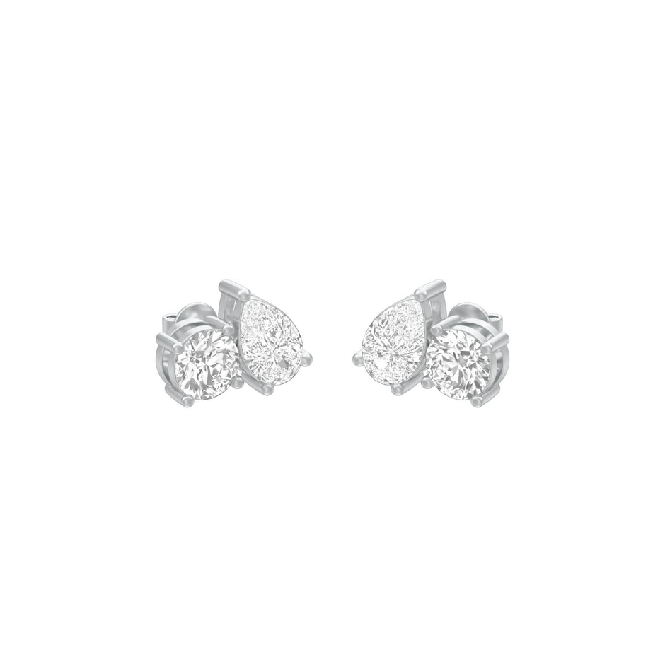 Dualite Diamond Tanmanya Earrings