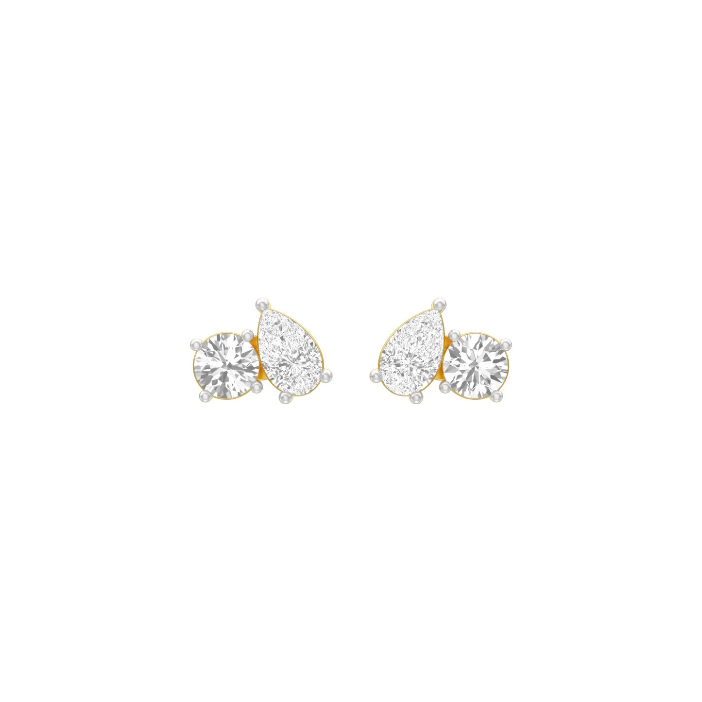 Dualite Diamond Tanmanya Earrings
