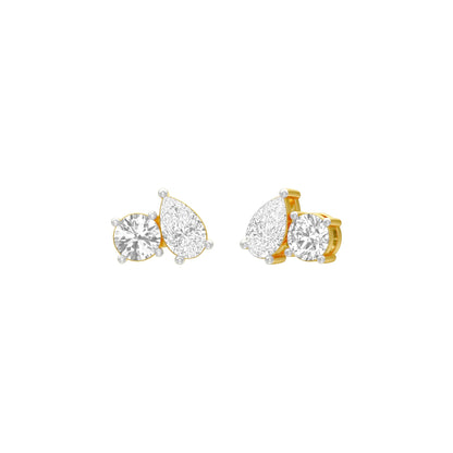 Dualite Diamond Tanmanya Earrings