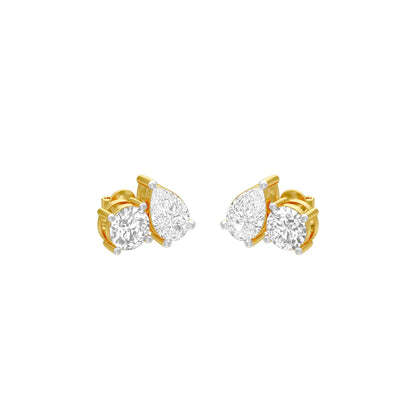 Dualite Diamond Tanmanya Earrings