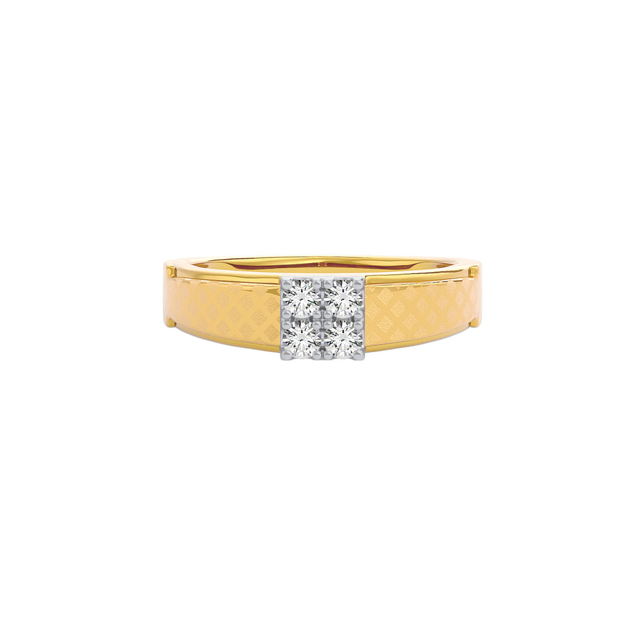 The Bold Ember Diamond Men's Ring