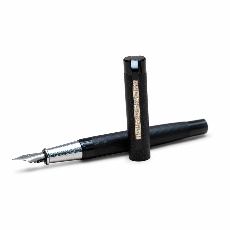 Onyx Quilted Fountain Pen