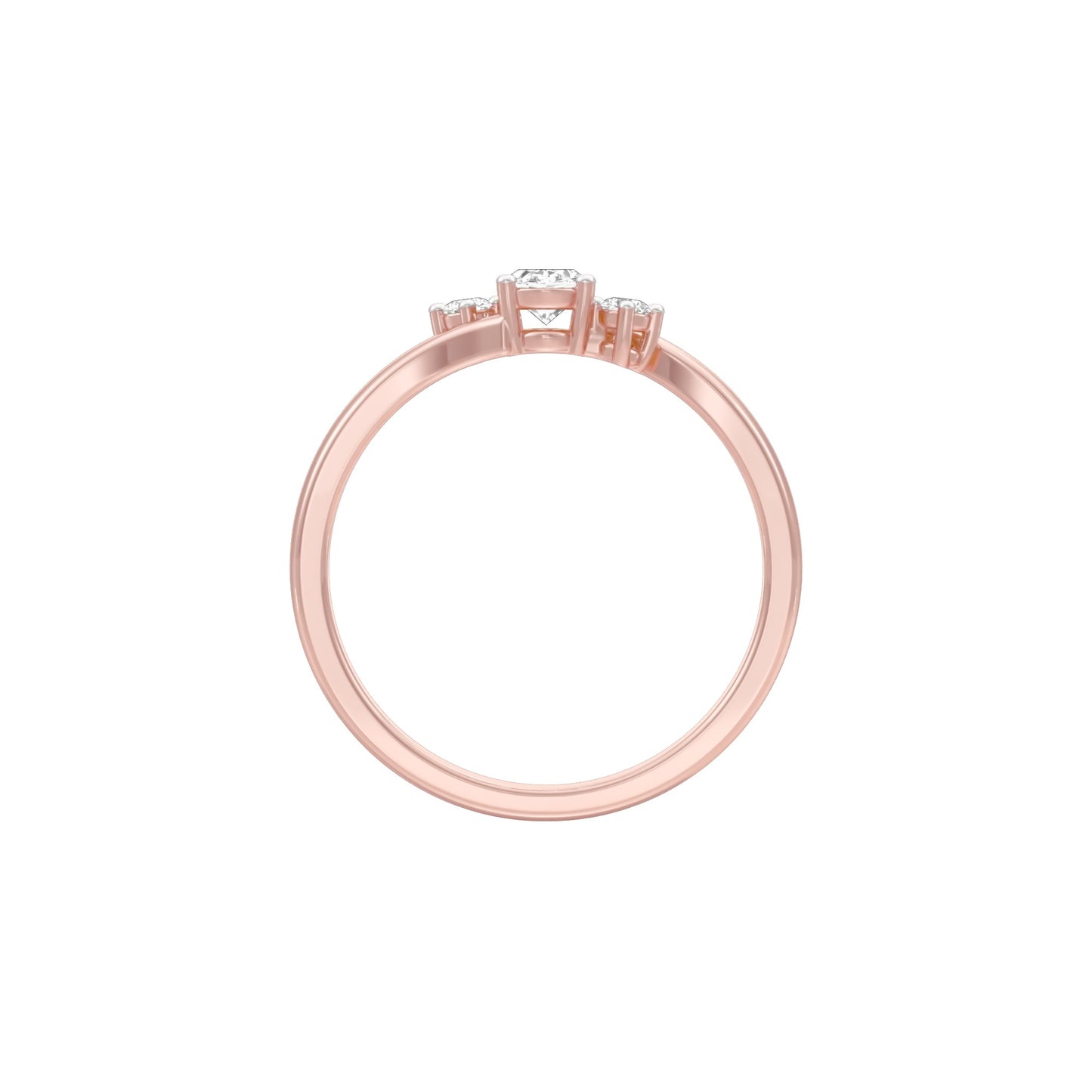 LL-LR02135-OV-025-A 18 KT / Rose Gold / 24