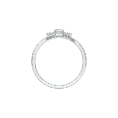 LL-LR02135-OV-025-A 18 KT / White Gold / 24