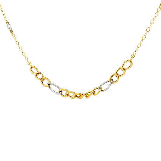 Orvexa Dual Link Gold Necklace