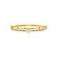 The Anchored Heart Diamond Mangalsutra Bracelet 18 KT / Yellow Gold