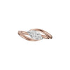 The Iris Marquise Solitaire Diamond Engagement Ring 18 KT / Rose Gold / 18