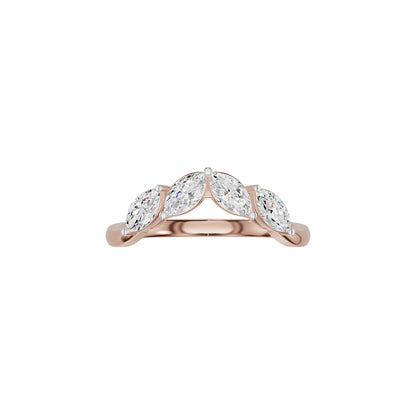 Tiara Marqusie Diamond Ring 18 KT / Rose Gold / 18