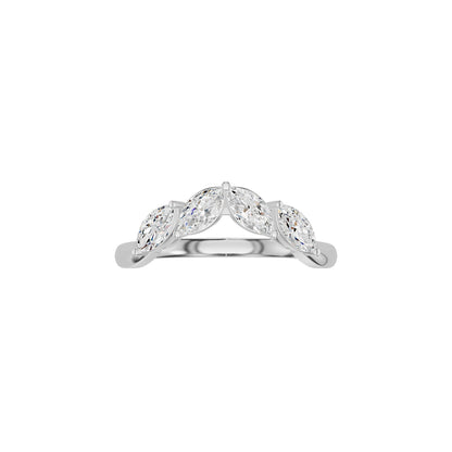 Tiara Marqusie Diamond Ring 18 KT / White Gold / 18