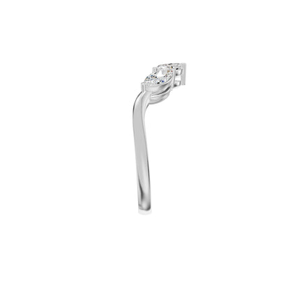 Tiara Marqusie Diamond Ring 18 KT / White Gold / 18