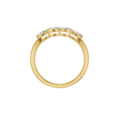 Tiara Marqusie Diamond Ring 18 KT / Yellow Gold / 18