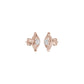 Apple of The Eye Diamond Stud Earrings 18 KT / Rose Gold