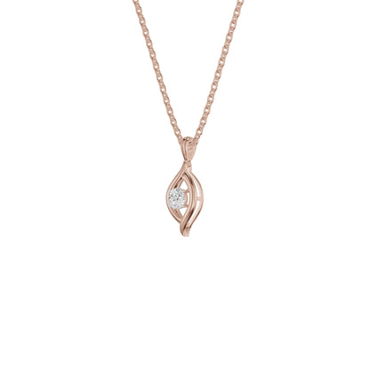 Apple of The Eye Diamond Pendant
