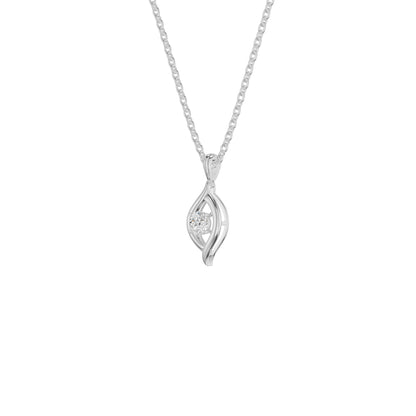 Apple of The Eye Diamond Pendant